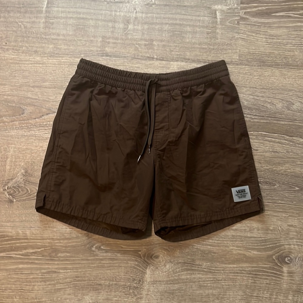 Vans volley shorts brown